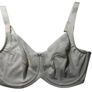 #2734-4 Lilyette Eggshell White Full Coverage Bra 36DDD